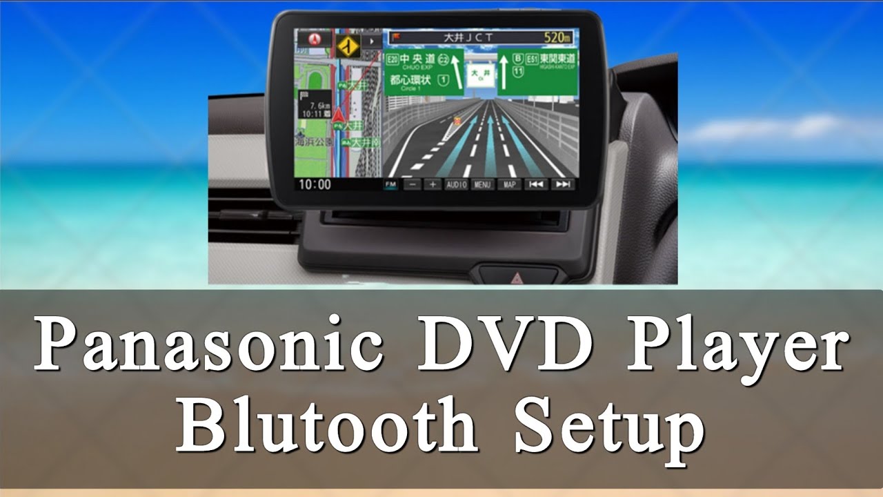 Panasonic DVD Player Full Setup // Panasonic CN-F1XD Player