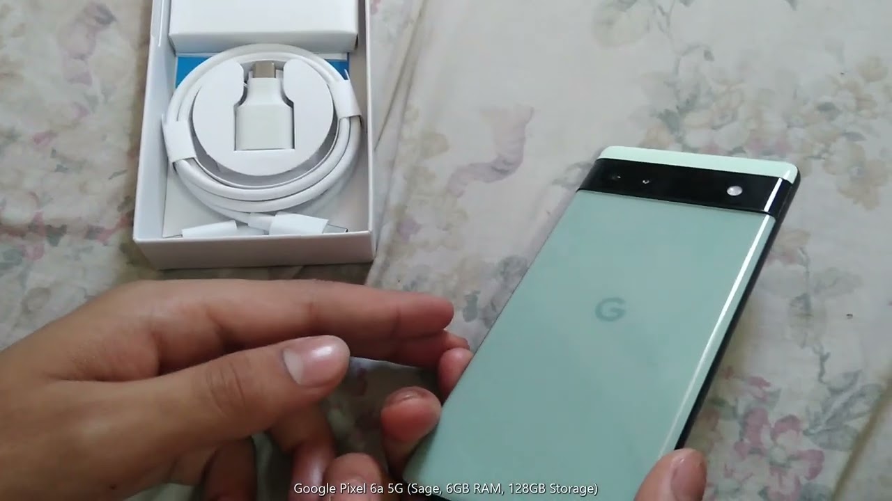 📱 Google Pixel 6a 5G Sage – Unboxing & First Look | 6GB RAM