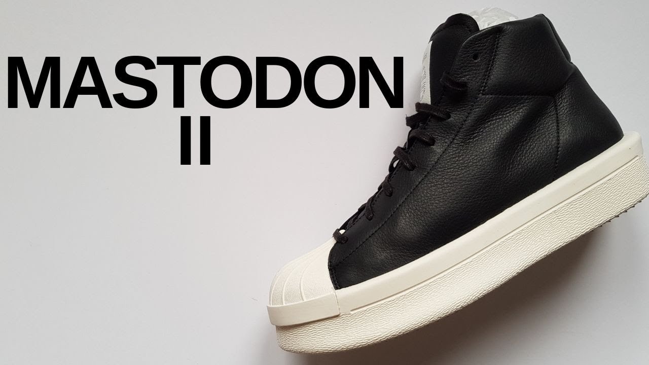 Rick Owens x Adidas: Mastodon II (Review) - YouTube