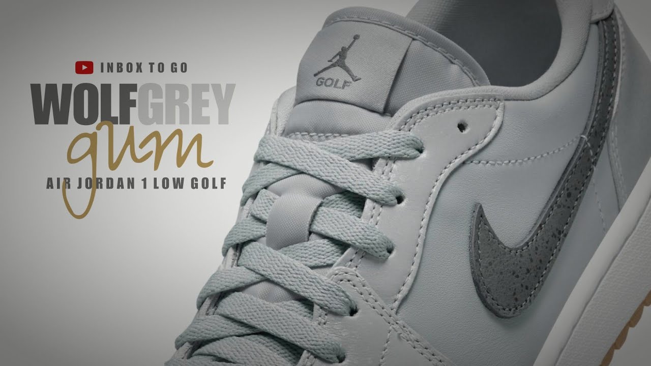 WOLF GREY GUM SOLE 2024 Air Jordan 1 Low Golf RELEASE INFORMATION