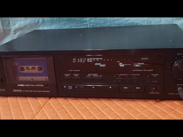 DENON.カセットデッキ、DR-M9 - YouTube