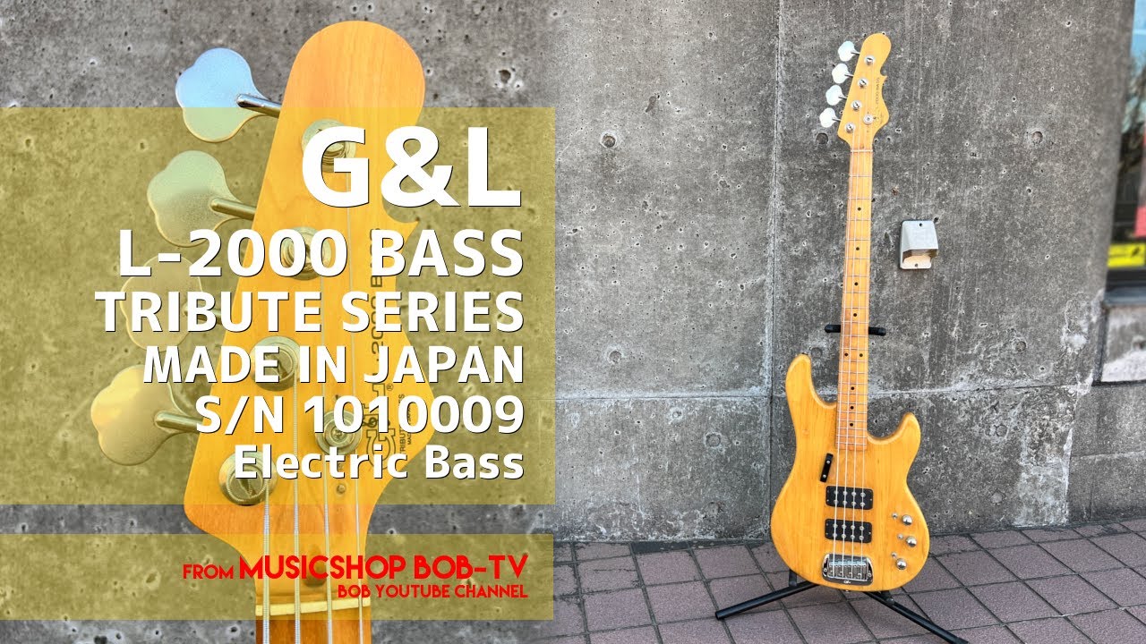 G&L L-2000 BASS TRIBUTE SERIES MADE IN JAPAN S/N1010009【商品紹介