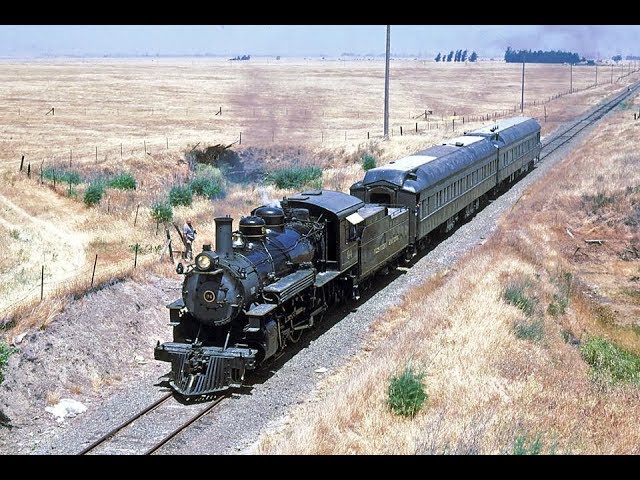Western Pacific 94 Under Steam At The California Railway Museum