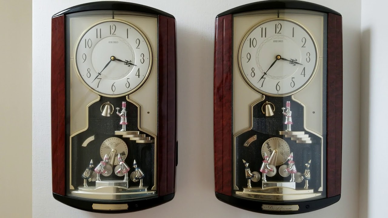 SEIKO Diskdream RE532B 同時鳴らし - YouTube