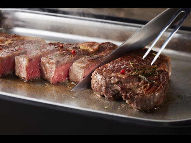 ステンレスホットプレート『Mr.Steak House』／WDV-10S／レシピ動画