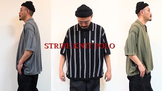 TIGHTBOOTH | タイトブース | STRIPE KNIT POLO | ニットポロシ