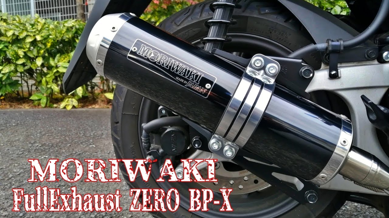 カスタム】モリワキ マフラー＜PCX custom MORIWAKI engineering