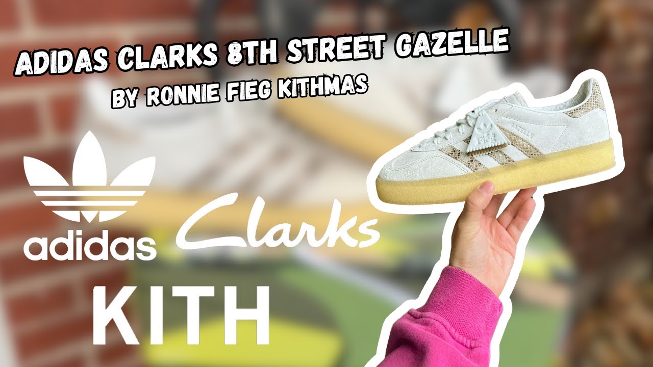 Kith Adidas Clarks 8th Street Gazelle 
