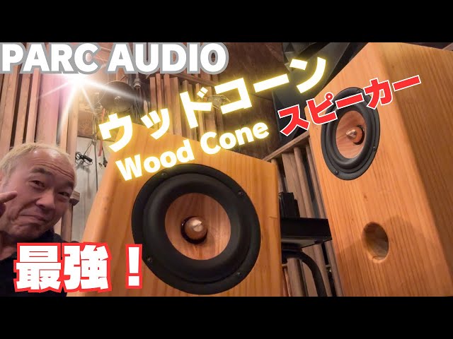 Impressive!] The softness and power of the wood cone! PARC Audio