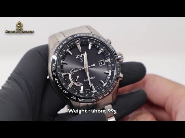 Unboxing Seiko Astron GPS Solar World-Time Caliber 8X22 SSE085