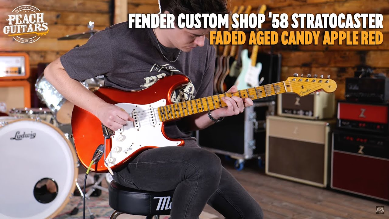 No talkingJust Tones | Fender Custom Shop '58 Strat Relic Faded