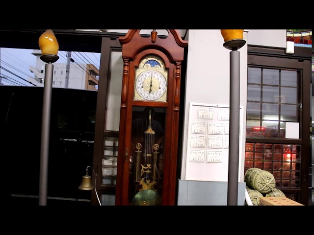 RIDGEWAY リッジウェイ ホールクロック 振り子時計 おじいさんの古時計