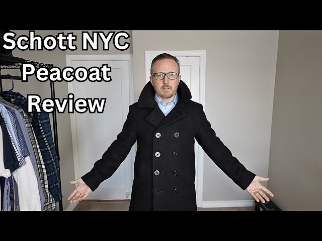 The Ultimate Peacoat: Schott NYC Peacoat - YouTube