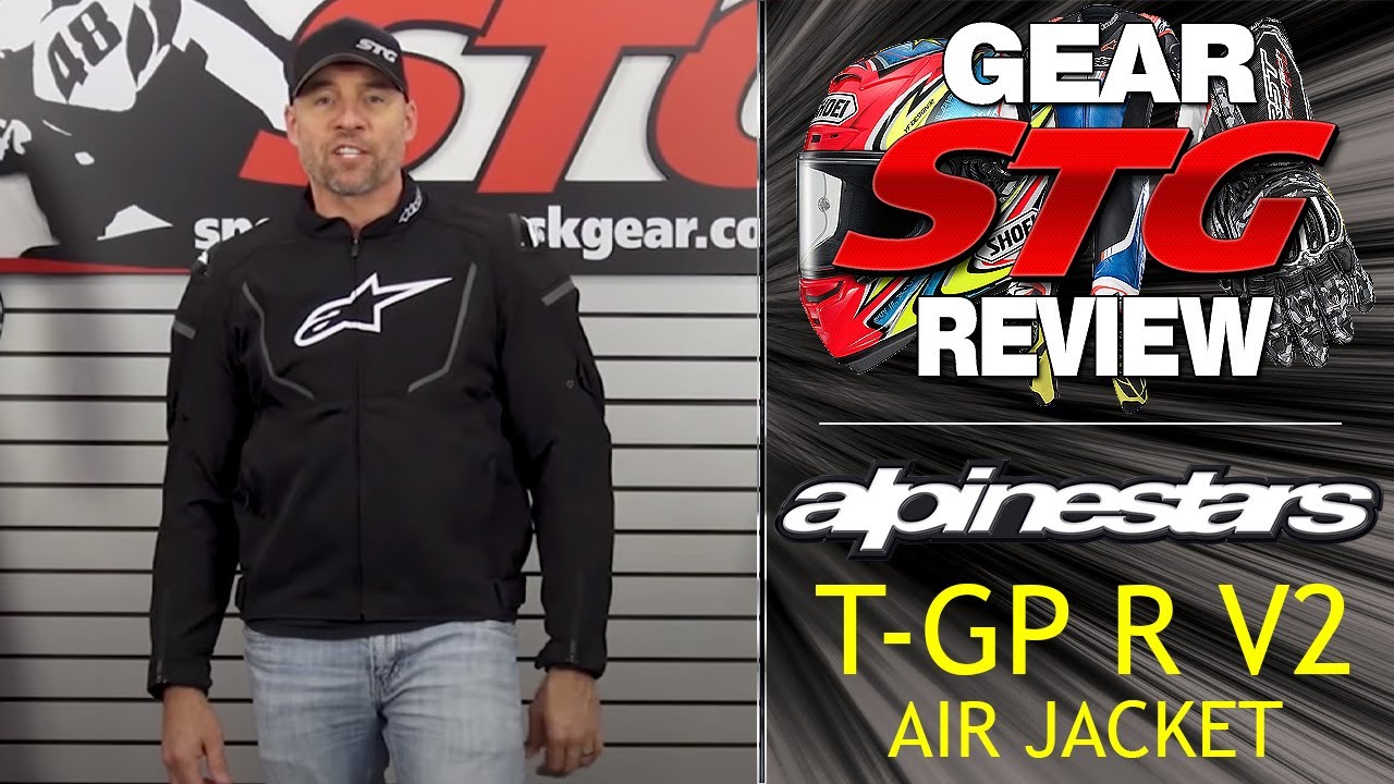 Alpinestars T-GP R V2 Air Jacket | Sportbike Track Gear - YouTube