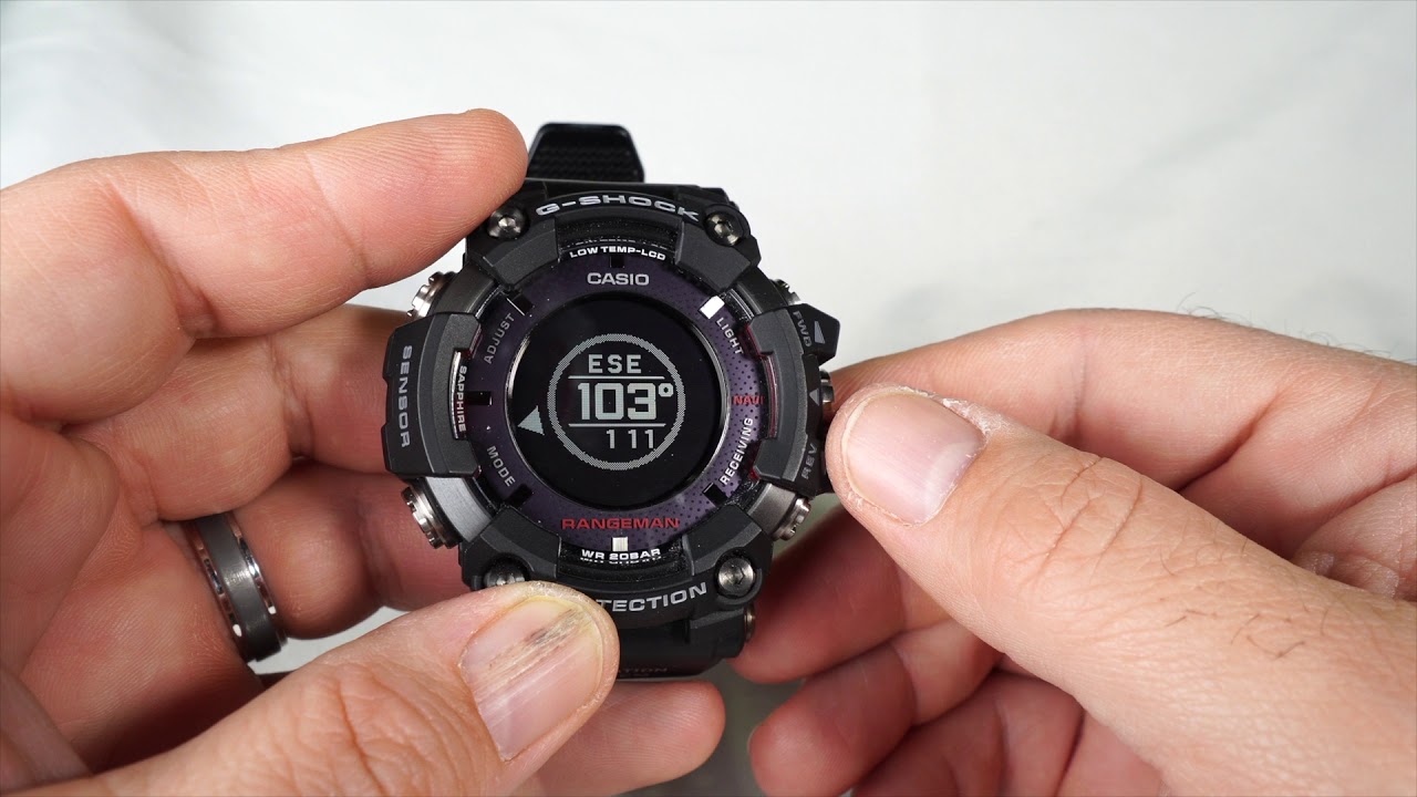Casio G-Shock Rangeman GPR-B1000 and GShock Connected App Review