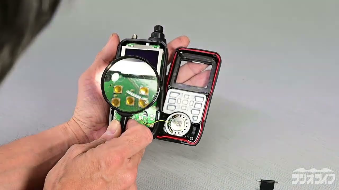 アイコム IC-R15の受信改造を探せ！ - YouTube