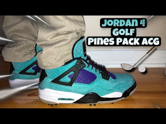 Jordan 4 Golf US Open Torrey Pines Pack ACG Review & Resell