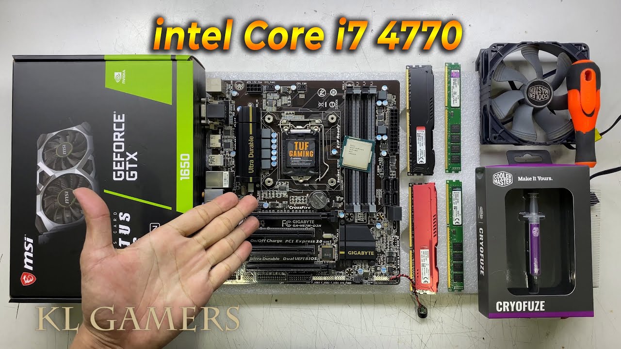 intel Core i7 4770 GIGABYTE GA-H87M-D3H GTX650Ti Cooler Master HAF