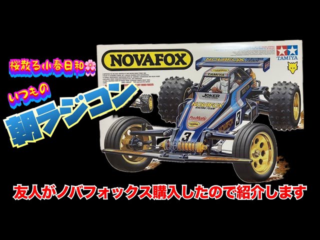 Tamiya Nova Fox] A morning radio-controlled replica buggy speeds