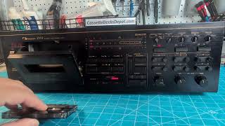 Nakamichi ZX-9 (SN 05022) : Serviced. - YouTube