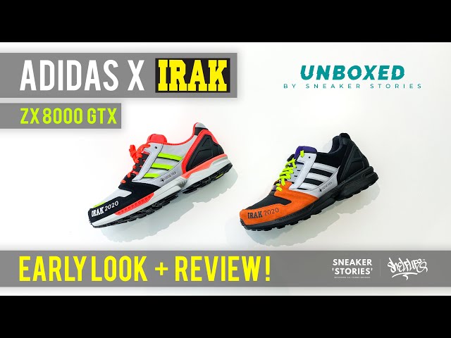 UNBOXED! adidas x IRAK ZX 8000 GTX Pack (Early Look!) - YouTube