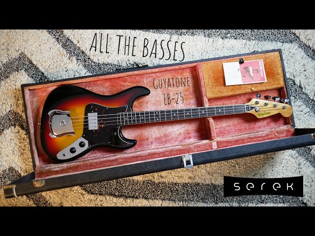 All The Basses 007: Guyatone EB-25 Vintage Shortscale Bass