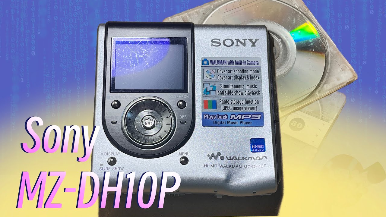 Sony MZ-DH10P the Mini Disc Camera📷 - YouTube