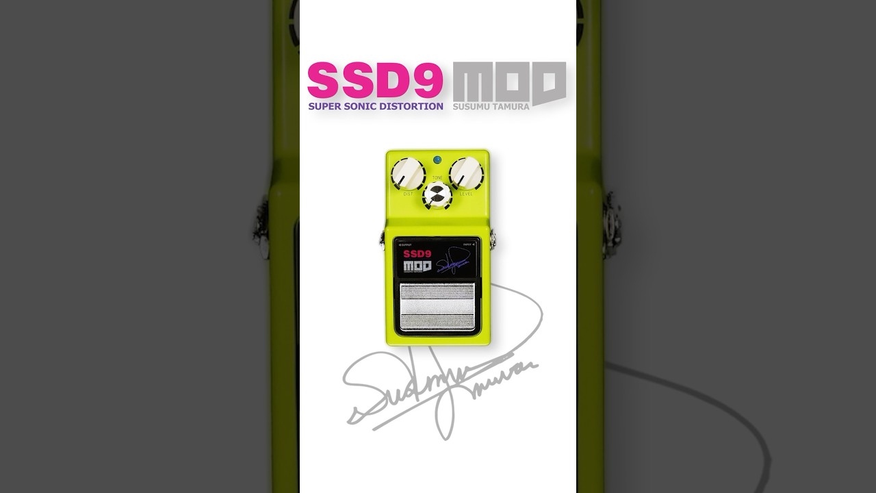 SSD9/Super Sonic Distortion Modified by Susumu Tamura #shorts