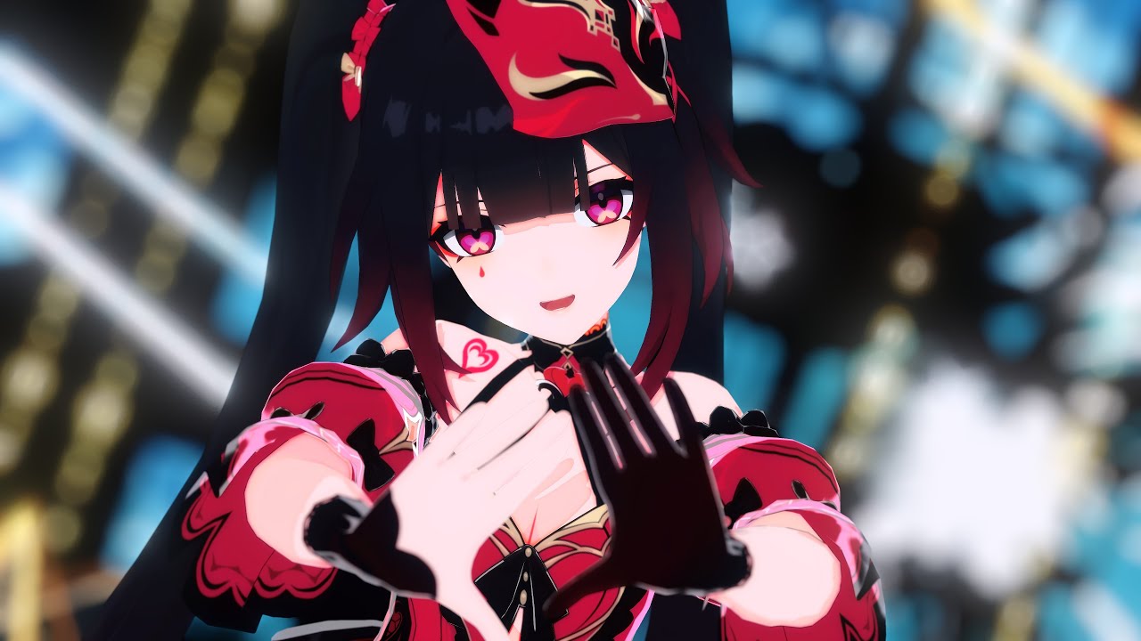 崩壊スターレイル＆崩壊3rdMMD】花火(崩壊3rdコラボ衣装）/G4L - YouTube