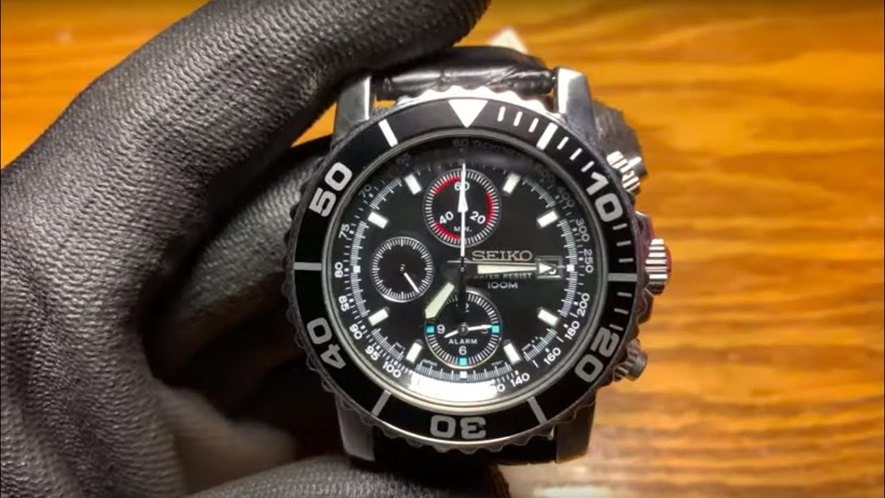 SEIKO SNA225P1 DAYTONA CHRONOGRAPH - YouTube