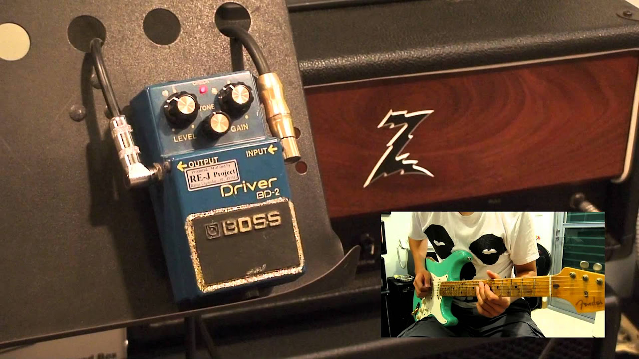 Analogman BD2 Super Mod - Amp Top Demos - YouTube