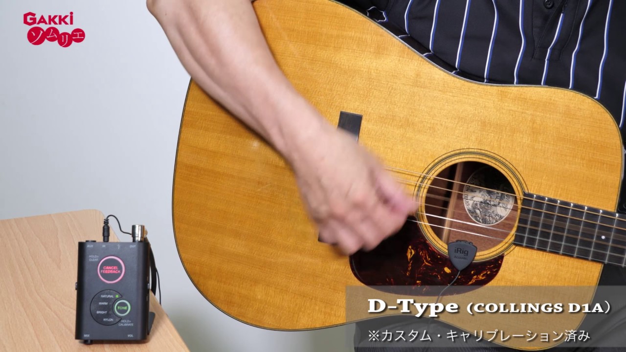 GAKKIソムリエ試奏動画】 iRig Acoustic Stage - YouTube