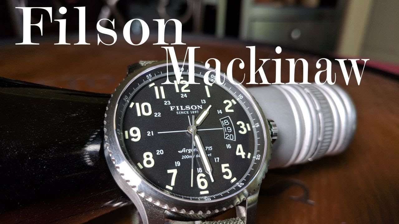 FIlson Mackinaw Watch Review : A 200m WR Field Watch ( Shinola