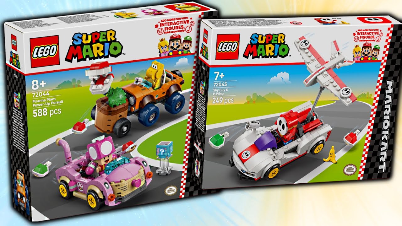 Surprising LEGO Mario Kart Summer 2025 Sets - YouTube