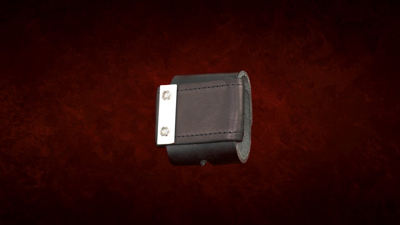 KB-DXT／ヌメ革セフコンベ脱着ベルトループ〈黒〉 - knicks