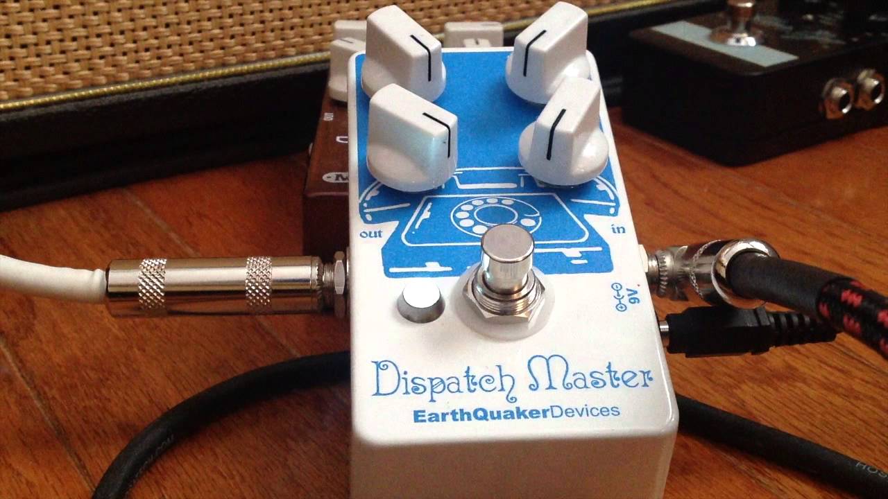 Dispatch Master | Earthquaker Devices Dispatch Master Review - YouTube