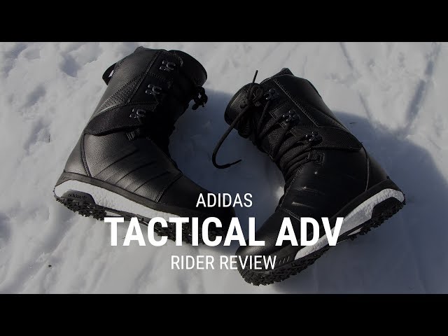 Adidas Tactical ADV 2020 Snowboard Boot Rider Review - Tactics