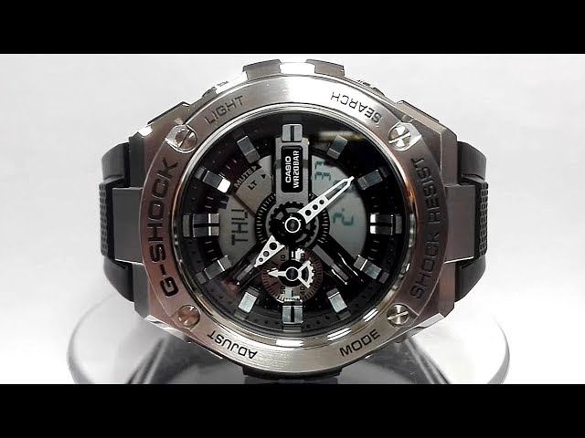 Casio G-Shock GST-410-1A watch video 2018 - YouTube