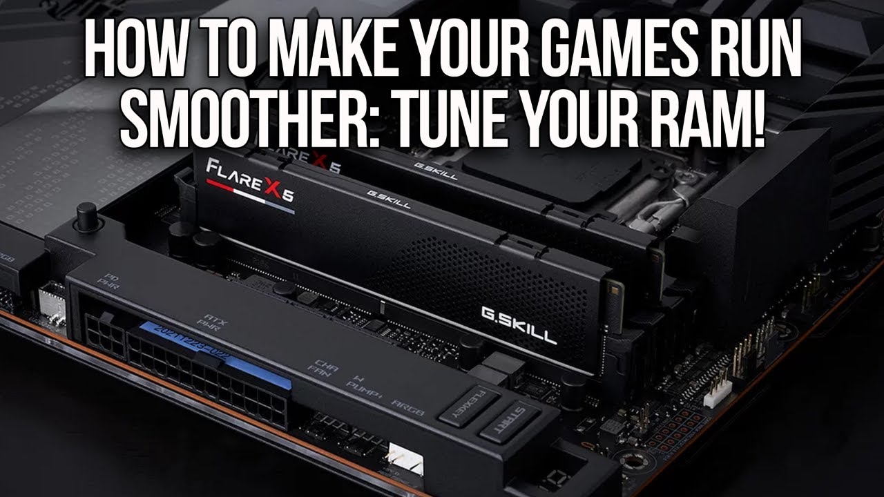 EXPO vs Tuned RAM Tested On 9800X3D - Big Increase In 1% Lows