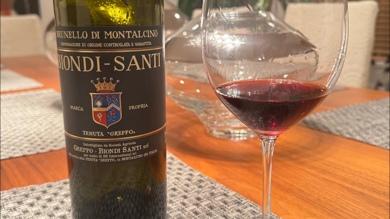 Biondi Santi 2012 Brunello di Montalcino Tenuta Greppo Annata