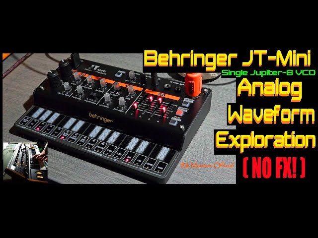 Behringer JT-Mini Analog Waveform Exploration Roland Jupiter-8 VCO