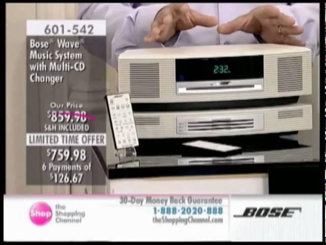 The Shopping Channel - Bose Wave Music System with Multi-CD