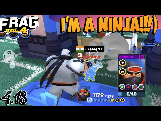 FRAG Pro Shooter - I'm a ninja XD🔥4.18 Gameplay Walkthrough🔥(iOS