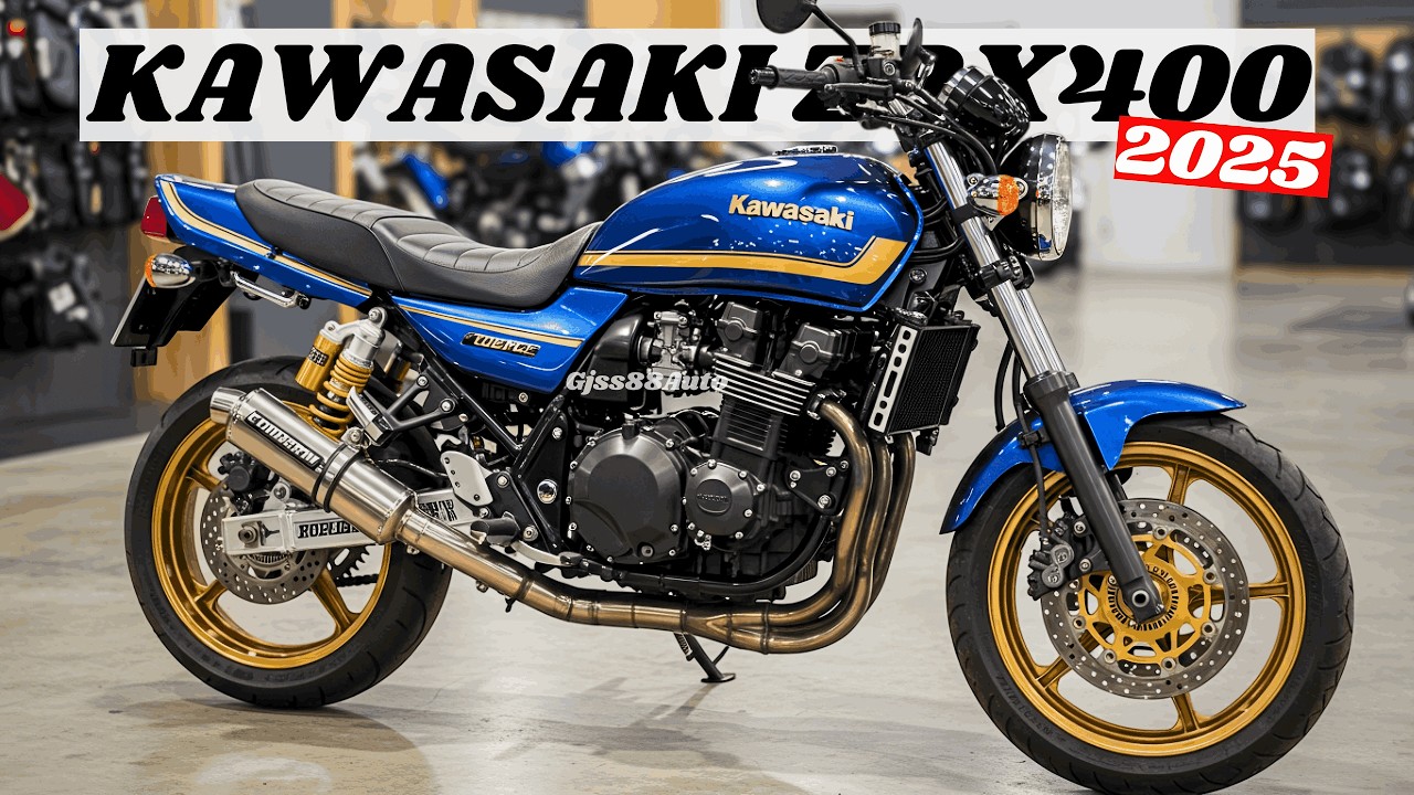 Kawasaki Has Revived a Legend | 2025 Kawasaki ZRX400 - YouTube