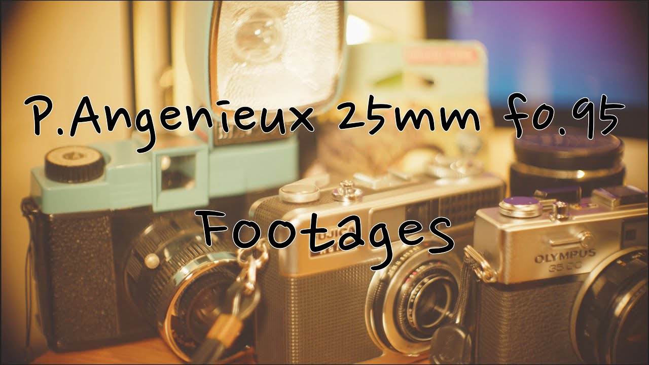 Old Lens】P.Angenieux 25mm f0.95 Footage (OLYMPUS PEN-F,BMPCC4K