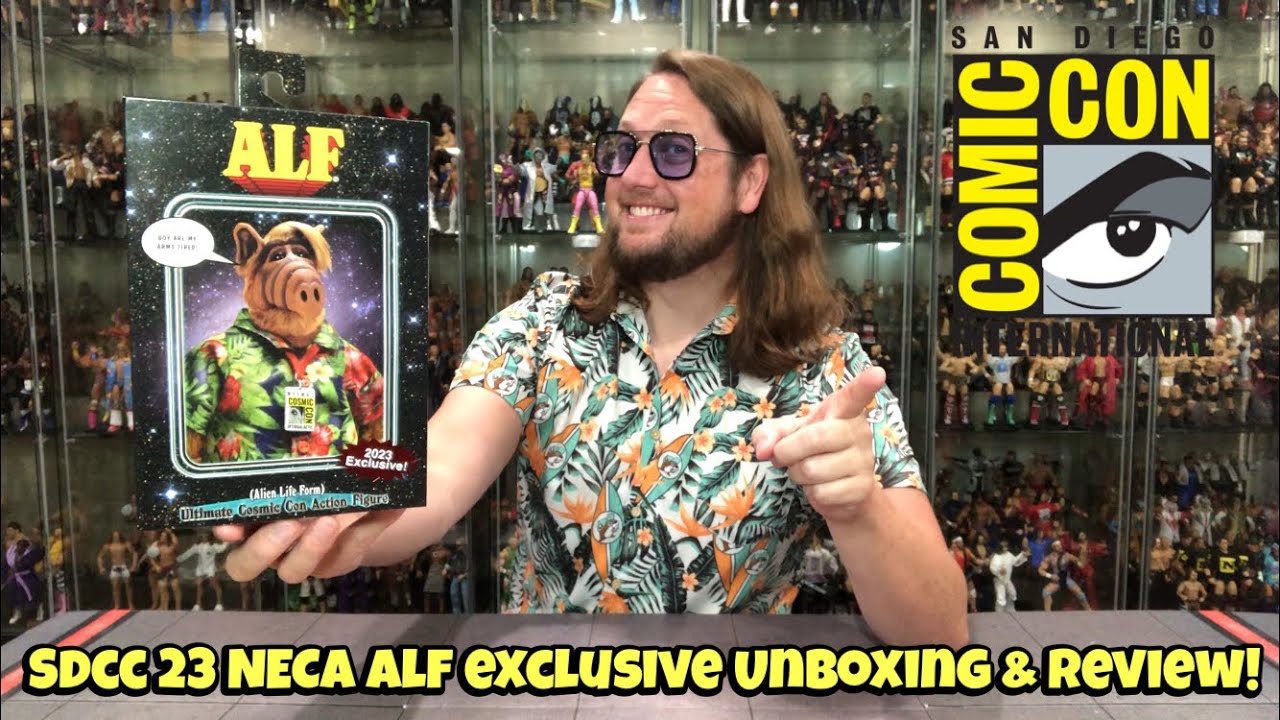 Alf SDCC 2023 NECA Exclusive Unboxing & Review! - YouTube