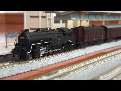 Nゲージ】▷▷マイクロエース E10-5米原機関区が入線 - YouTube