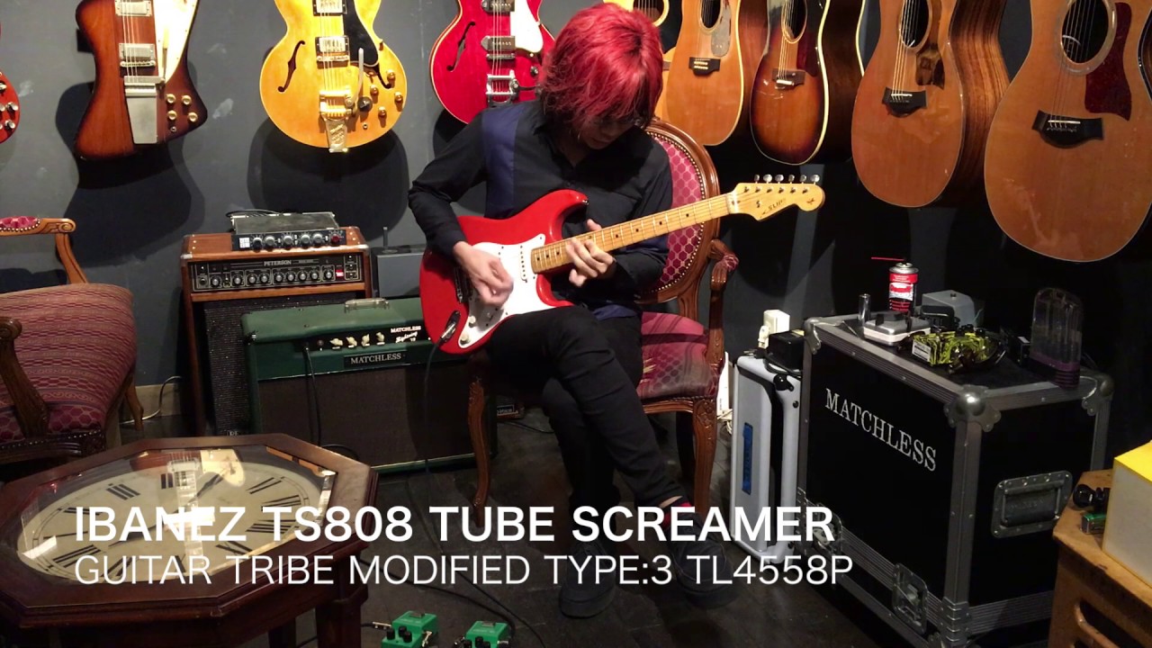 SLIP!! Stratocaster Type & TS808 GUITAR TRIBE Modified Type:3 演奏