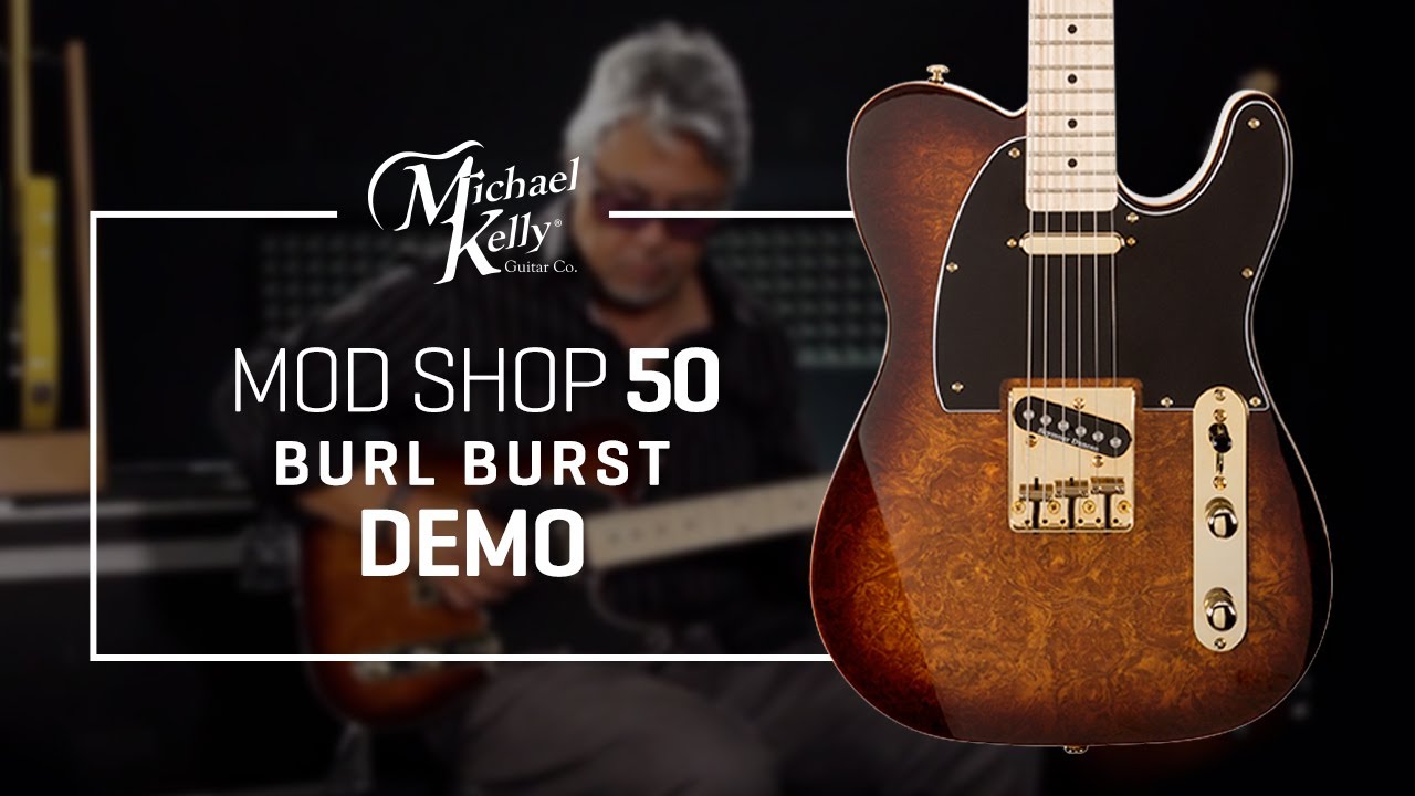 Michael Kelly Mod Shop 50BB with Seymour Duncan Pickups: Demo