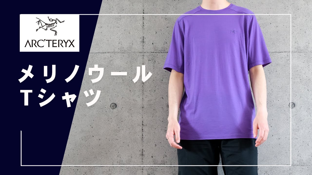 極上の着心地【アークテリクス イオニア メリノウール Tシャツ
